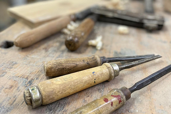 kempkes-schreinerei-oberhausen-werkstatt Werkzeug der Schreinerei Kempkes aus Oberhausen.